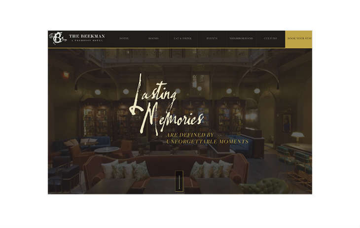 A screenshot of TheBeekman.com